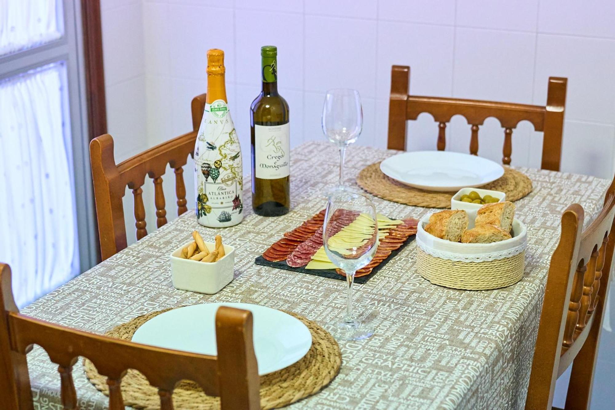Appartamento Terraza, 20Min Playas, Lavadora & Secadora, X2 Parking Pontevedra Esterno foto